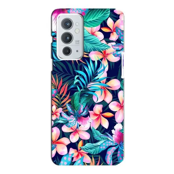 Чехол с принтом «Красочные цветы» для OnePlus 9RT