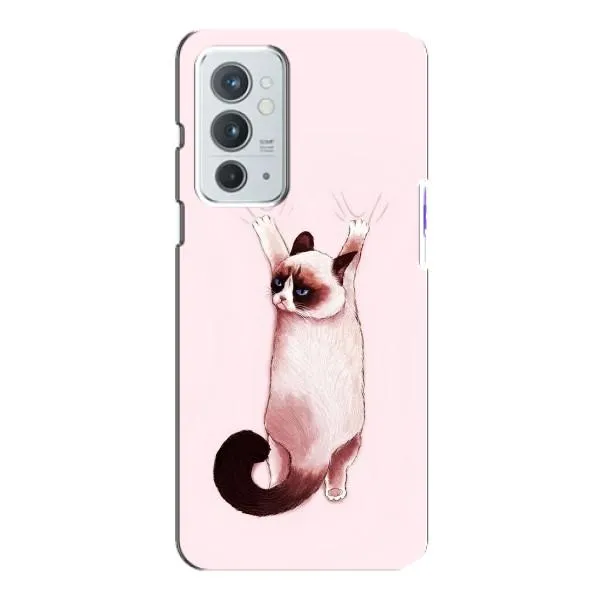 Чехол с принтом «Котик падает» для OnePlus 9RT Чехол с принтом «Котик падает» для OnePlus 9RT