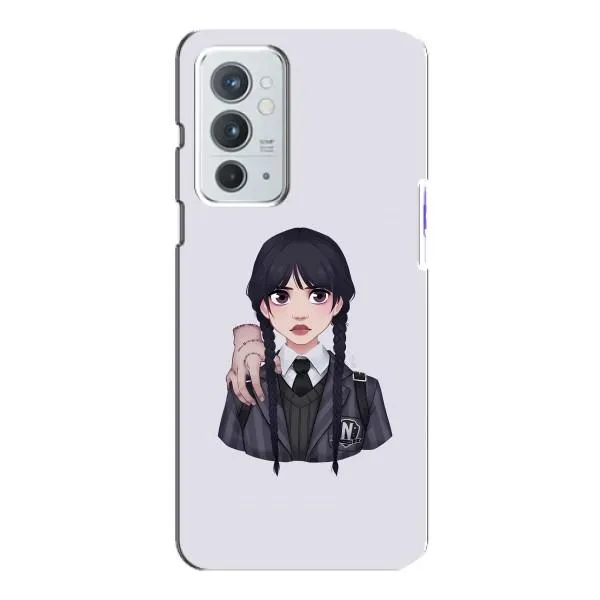 Чехол с принтом «Уэнздей и Вещь» для OnePlus 9RT Чехол с принтом «Уэнздей и Вещь» для OnePlus 9RT