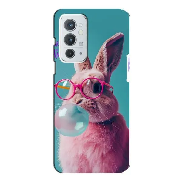 Чехол с принтом «Кролик в очках» для OnePlus 9RT