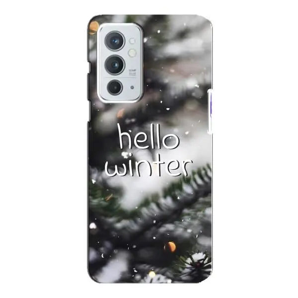 Чехол с принтом «Hello winter» для OnePlus 9RT
