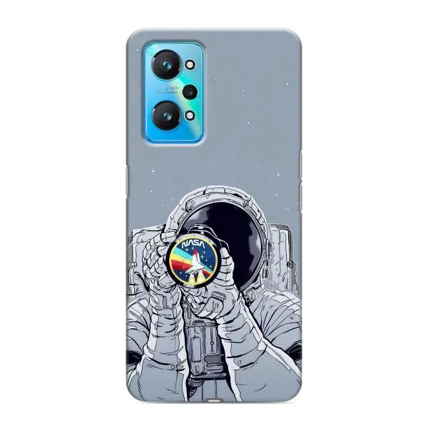 Чехол с принтом «Космонавт фото» для Realme GT Neo 2