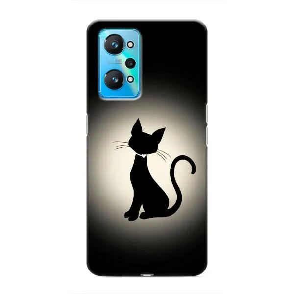 Чохол з принтом «Силует котика» для Realme GT Neo 2