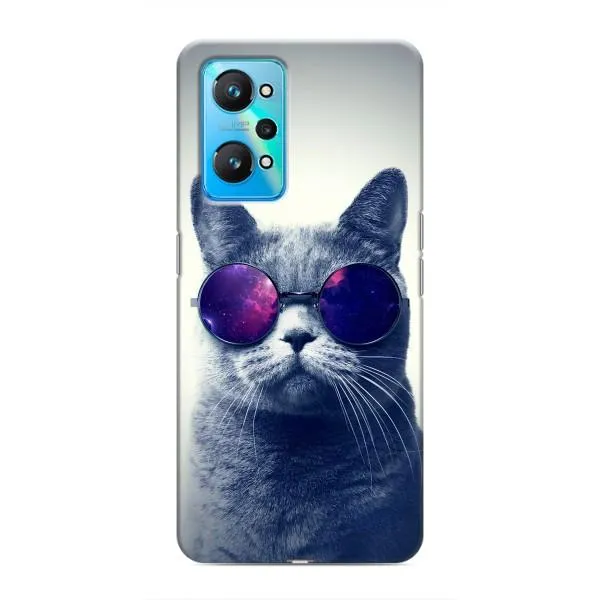 Чохол з принтом «Стильний кіт» для Realme GT Neo 2