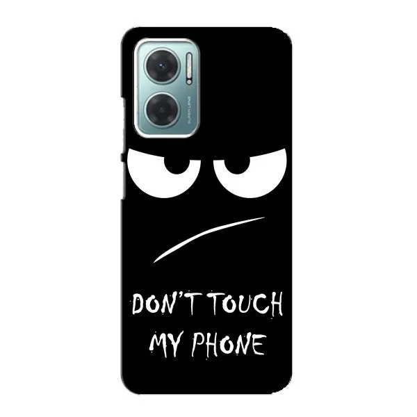 Чехол с принтом «Dont Touch» для Xiaomi Redmi Note 11E