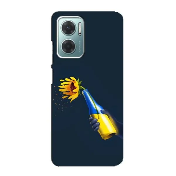 Чехол с принтом «Коктейль молотова» для Xiaomi Redmi Note 11E