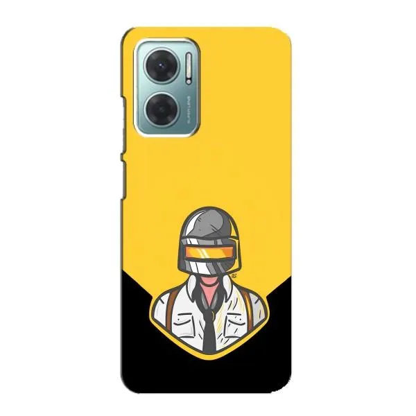 Чехол с принтом «Пабг в шлеме» для Xiaomi Redmi Note 11E