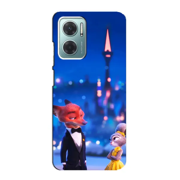 Чехол с принтом «Романтический вечер Зверополис» для Xiaomi Redmi Note 11E