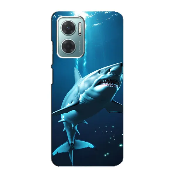 Чехол с принтом «Акула под водой» для Xiaomi Redmi Note 11E Чехол с принтом «Акула под водой» для Xiaomi Redmi Note 11E