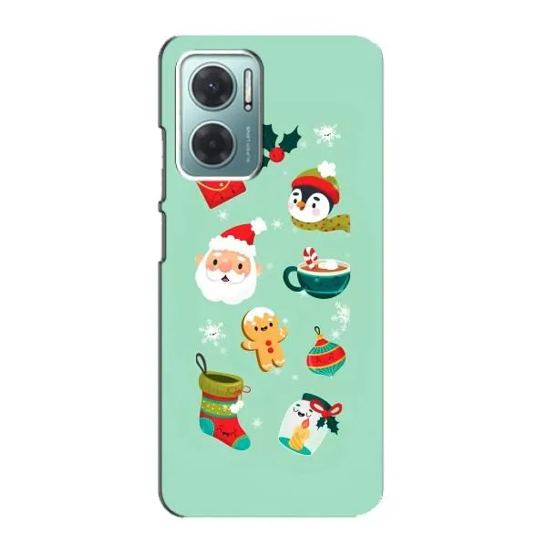 Чехол с принтом «Настроение НГ» для Xiaomi Redmi Note 11E Чехол с принтом «Настроение НГ» для Xiaomi Redmi Note 11E