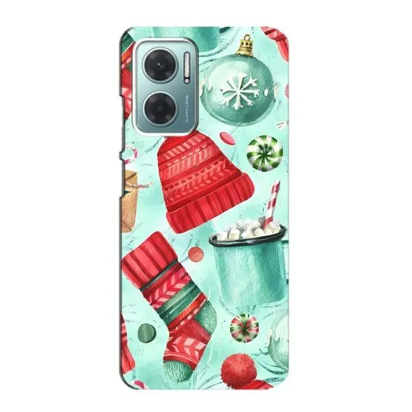 Чехол с принтом «Одежда НГ» для Xiaomi Redmi Note 11E Чехол с принтом «Одежда НГ» для Xiaomi Redmi Note 11E