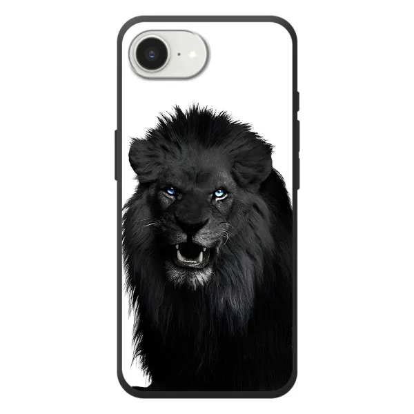 Чехол с принтом «Черный ЛЕВ» для iPhone 17e