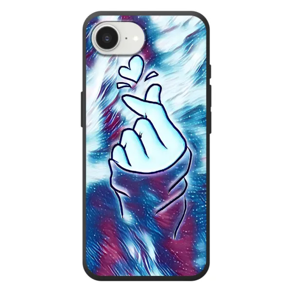 Чехол с принтом «Радужное сердце» для iPhone 17e
