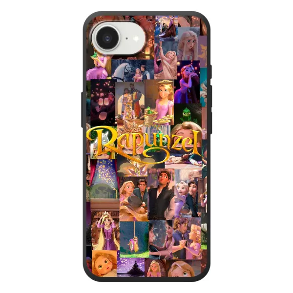 Чехол с принтом «Коллаж Рапунцель» для iPhone 17e