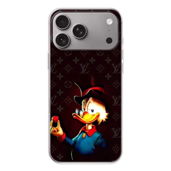 Чехол с принтом «Скрудж с бриллиантом» для Apple iPhone 18 Pro Max