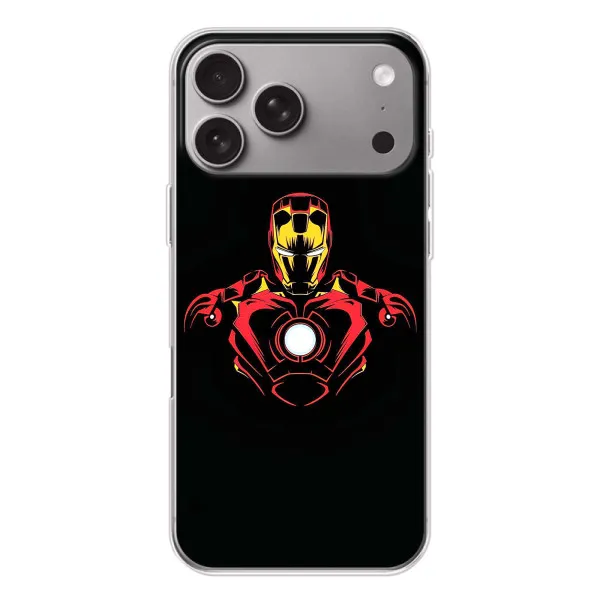 Чехол с принтом «Человек железный» для Apple iPhone 18 Pro Max Чехол с принтом «Человек железный» для Apple iPhone 18 Pro Max