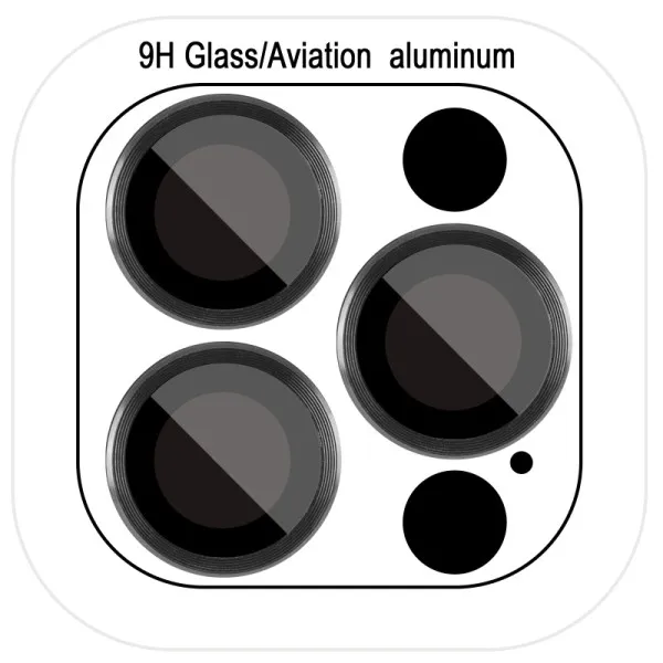 Защитное стекло Metal Classic на камеру (в упак.) для Apple iPhone 18 Pro (6.3") / 18 Pro Max (6.9") — Черный — фото 1 Защитное стекло Metal Classic на камеру (в упак.) для Apple iPhone 18 Pro (6.3") / 18 Pro Max (6.9") — Черный — фото 1