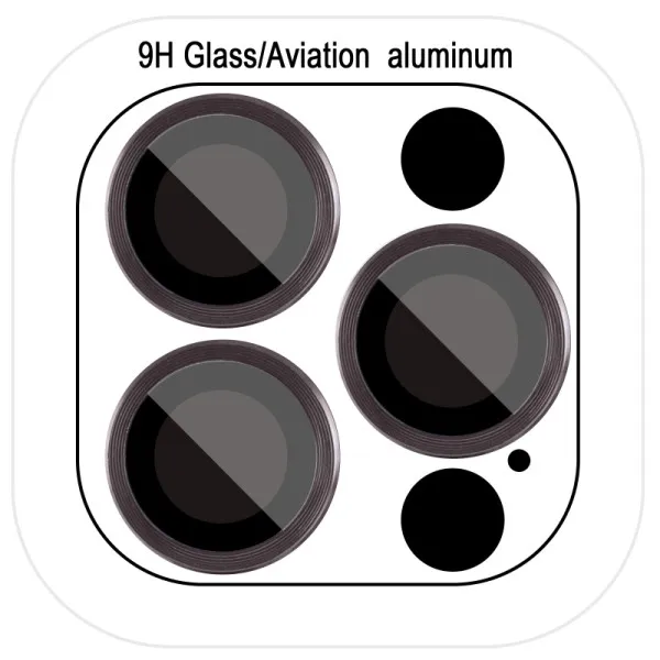 Защитное стекло Metal Classic на камеру (в упак.) для Apple iPhone 18 Pro (6.3") / 18 Pro Max (6.9") — Бордовый