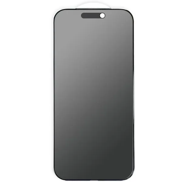 Защитное стекло Privacy 5D Matte (тех.пак) для Apple iPhone 18 Pro (6.3") — Черный Защитное стекло Privacy 5D Matte (тех.пак) для Apple iPhone 18 Pro (6.3") — Черный