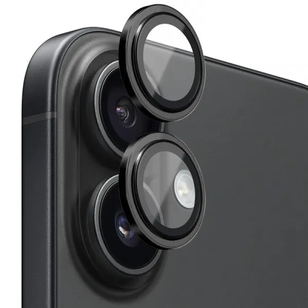 Защитное стекло BlueO Metal на камеру для Apple iPhone 18 Pro / 18 Pro Max — Черный — фото 1 Защитное стекло BlueO Metal на камеру для Apple iPhone 18 Pro / 18 Pro Max — Черный — фото 1