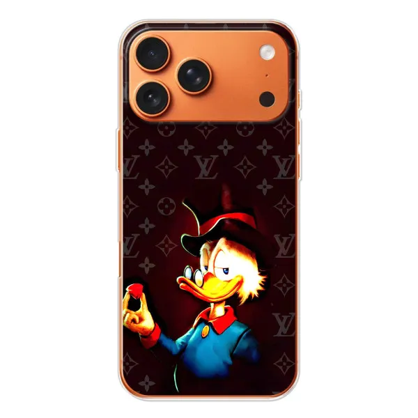 Чохол з принтом «Скрудж з ботліантом» для Apple iPhone 18 Pro