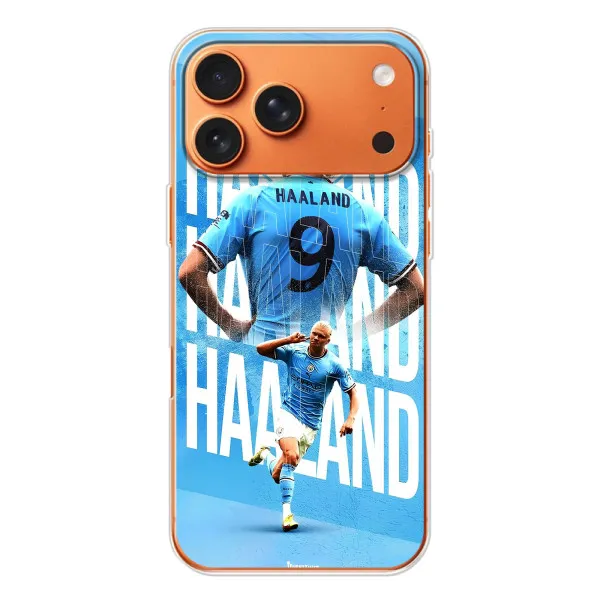 Чохол з принтом «Erling Haaland» для Apple iPhone 18 Pro