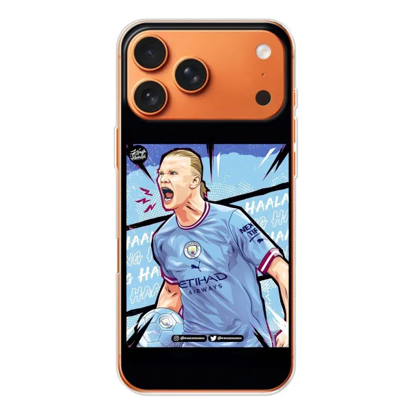 Чохол з принтом «гол Ерлінг Холанд» для Apple iPhone 18 Pro