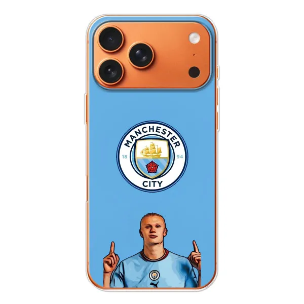 Чохол з принтом «Холанд Манчестер Сіті» для Apple iPhone 18 Pro