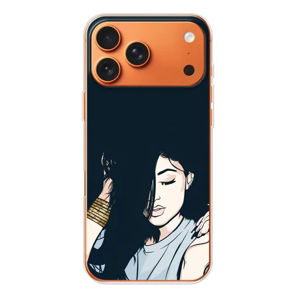 Чохол з принтом «Гарна дівчина» для Apple iPhone 18 Pro Чохол з принтом «Гарна дівчина» для Apple iPhone 18 Pro
