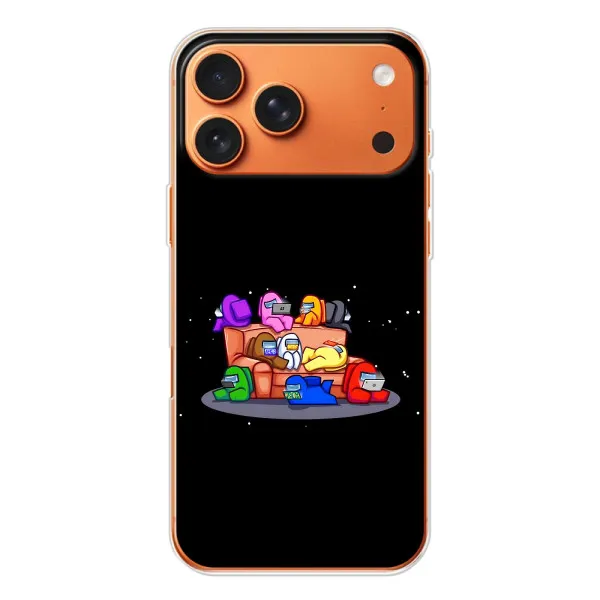 Чохол з принтом «Амонг-ас» для Apple iPhone 18 Pro