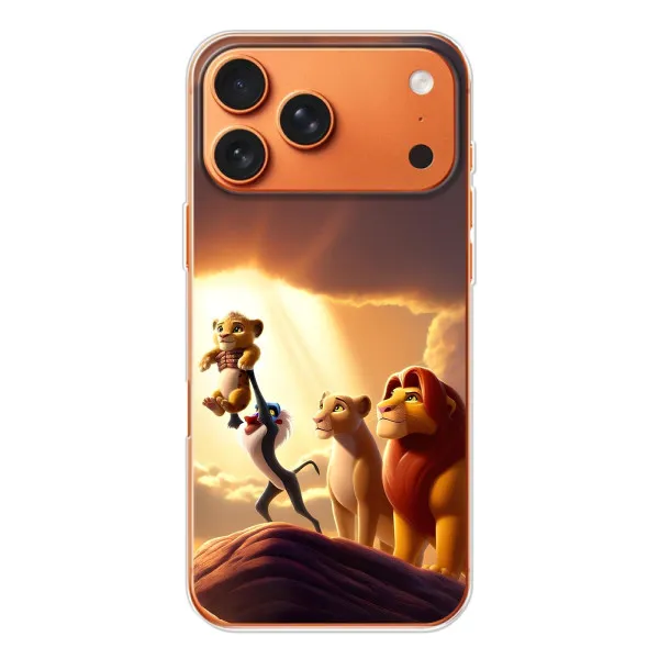 Чохол з принтом «Сімба на презентації» для Apple iPhone 18 Pro Чохол з принтом «Сімба на презентації» для Apple iPhone 18 Pro