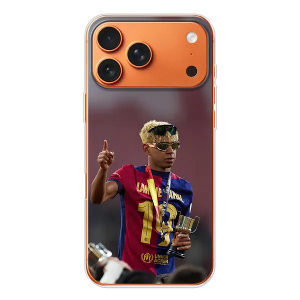 Чохол з принтом «Lamine Yamal» для Apple iPhone 18 Pro Чохол з принтом «Lamine Yamal» для Apple iPhone 18 Pro