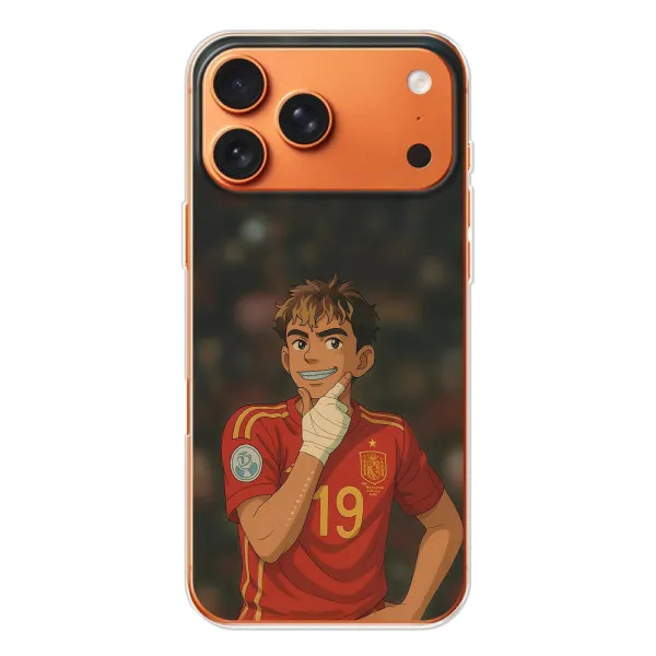 Чохол з принтом «Ямаль аніме» для Apple iPhone 18 Pro Чохол з принтом «Ямаль аніме» для Apple iPhone 18 Pro