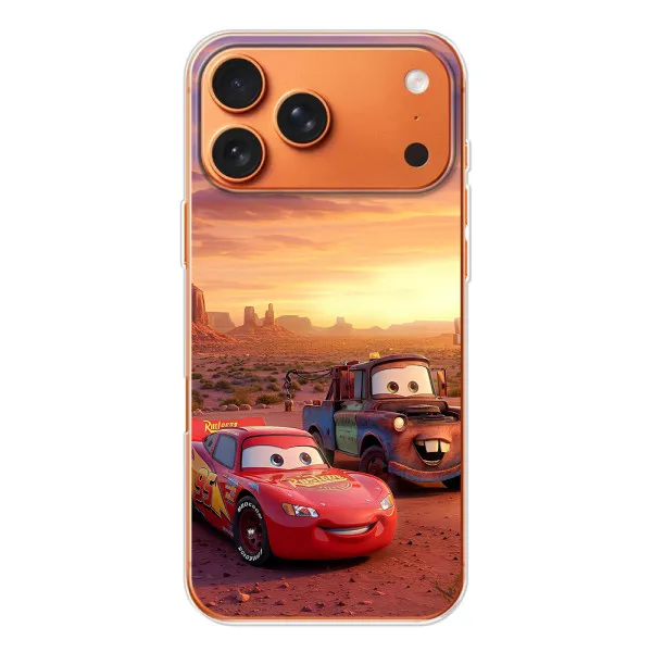 Чохол з принтом «Маквін та Сирник» для Apple iPhone 18 Pro Чохол з принтом «Маквін та Сирник» для Apple iPhone 18 Pro
