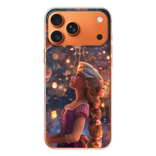 Чохол з принтом «Рапунцель ліхтарики» для Apple iPhone 18 Pro Чохол з принтом «Рапунцель ліхтарики» для Apple iPhone 18 Pro