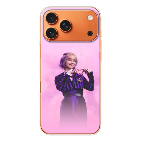 Чохол з принтом «Яскрава Енід Венздей» для Apple iPhone 18 Pro Чохол з принтом «Яскрава Енід Венздей» для Apple iPhone 18 Pro