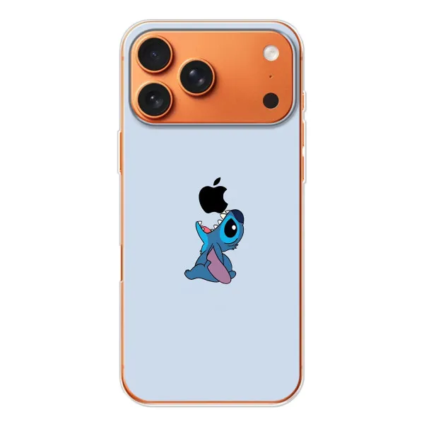 Чохол з принтом «Stitch apple» для Apple iPhone 18 Pro Чохол з принтом «Stitch apple» для Apple iPhone 18 Pro