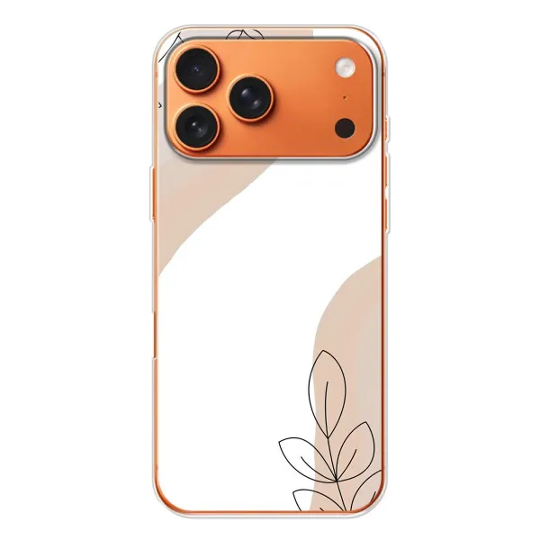 Чохол з принтом «Нюдова гілочка абстракція» для Apple iPhone 18 Pro Чохол з принтом «Нюдова гілочка абстракція» для Apple iPhone 18 Pro