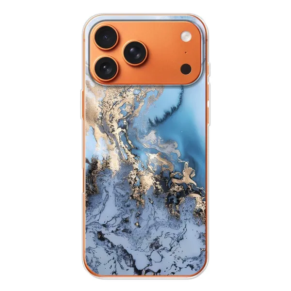 Чохол з принтом «Ніжний мрамор» для Apple iPhone 18 Pro