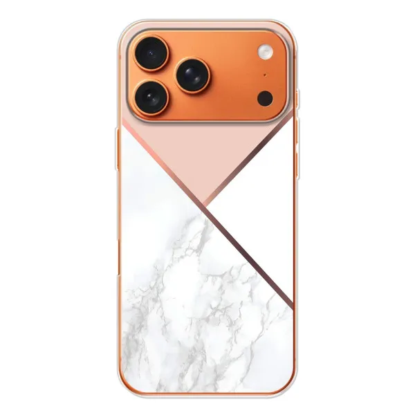 Чохол з принтом «Тройний мрамор» для Apple iPhone 18 Pro