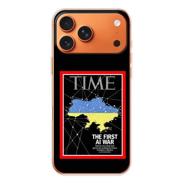 Чохол з принтом «TIME Ukraine» для Apple iPhone 18 Pro