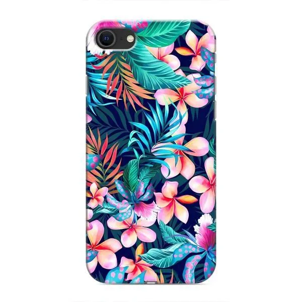 Чехол с принтом «Красочные цветы» для iPhone 8