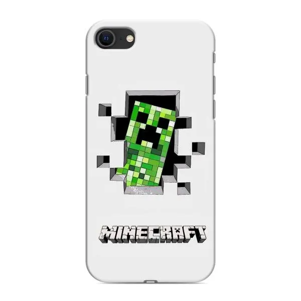 Чехол с принтом «крипер Майнкрафт» для iPhone 8 Чехол с принтом «крипер Майнкрафт» для iPhone 8