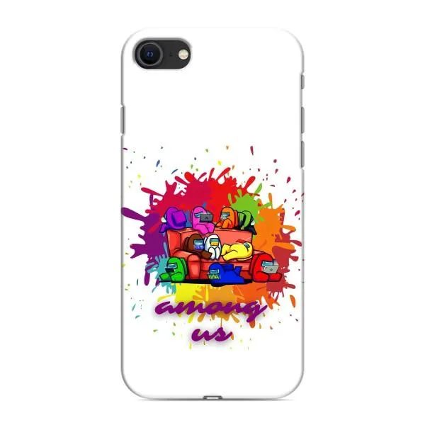 Чехол с принтом «Яркий АмонгАс» для iPhone 8
