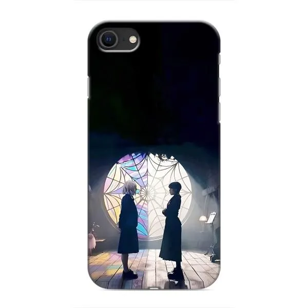 Чехол с принтом «Уэнздей и Инид» для iPhone 8