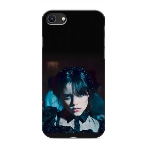 Чехол с принтом «взгляд Уэнздей» для iPhone 8