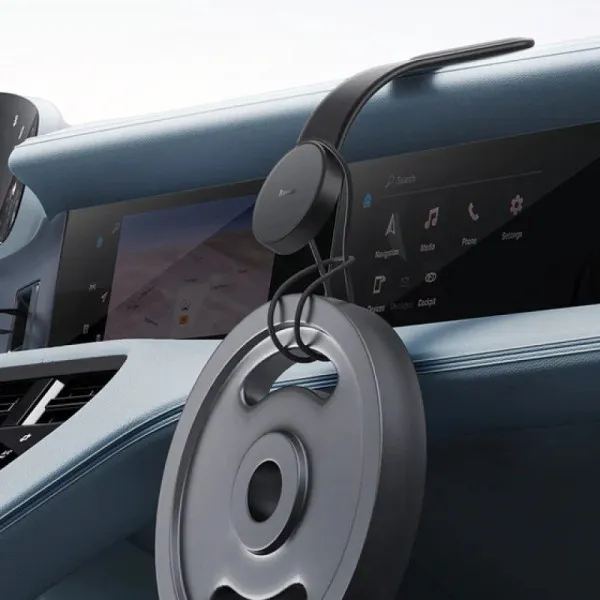 Автодержатель Baseus C02 Magnetic Phone Holder Cluster (SUCC000201) — Черный — фото 5