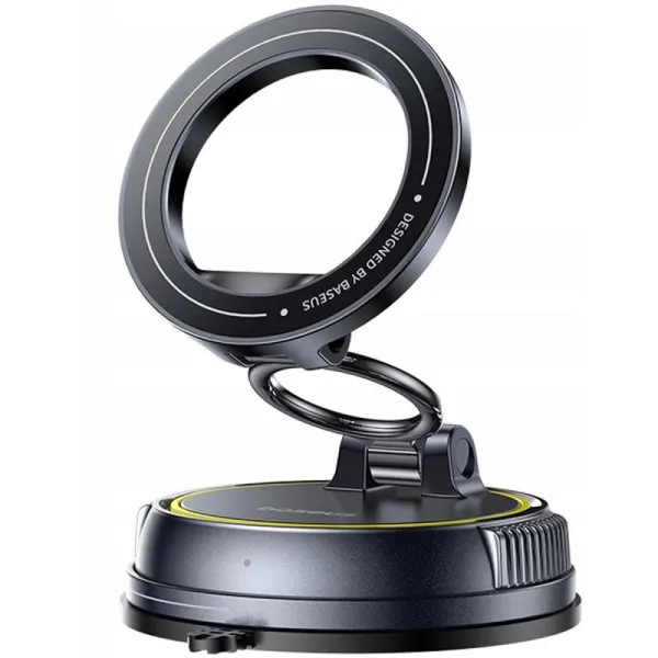 Автодержатель Baseus VC2 Flex Vacuum Suction Magnetic (C00138) — Черный — фото 1