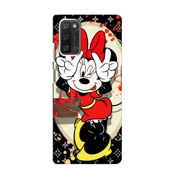 Чехол с принтом «Минни peace» для Blackview A100