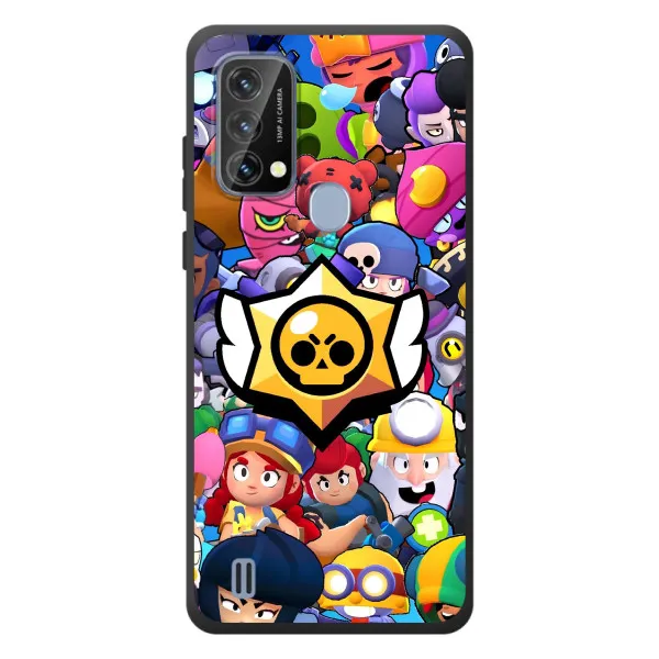 Чехол с принтом «Лого Brawl Stars» для Blackview A50